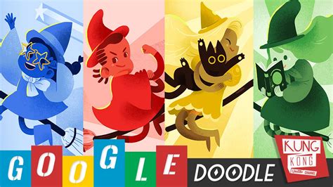 2015 google doodle halloween|More.